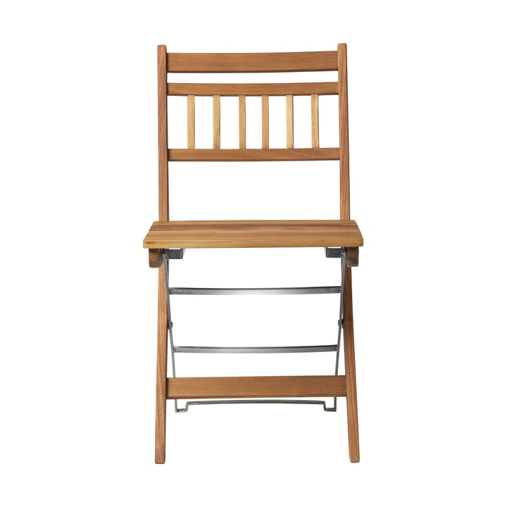 M23 Lilleø balcony chair, Teak-stainless steel FDB Møbler