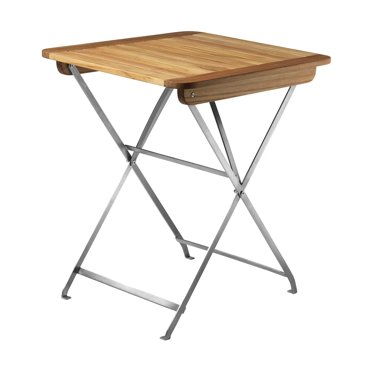 FDB Mobler M26 Lilleo balcony table Teak-stainless steel