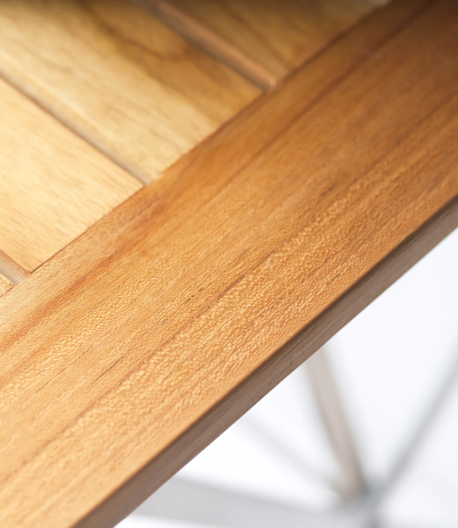 M26 Lilleø balcony table, Teak-stainless steel FDB Møbler