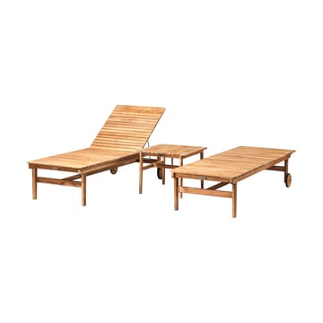 M8 Sammen sun lounger - Teak-nature oiled - FDB Møbler