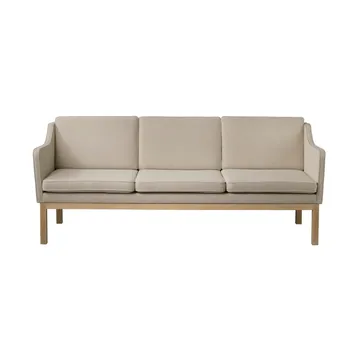 MK46 Mogens Koch 3-seater sofa - Lacquered oak-beige 90 - FDB Møbler