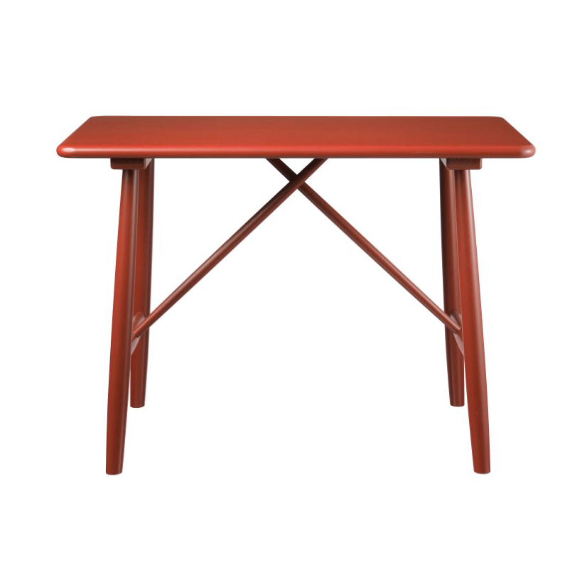 FDB Mobler P10 children's table Beech red painted | Scandinavian Design | Dining tables | Red