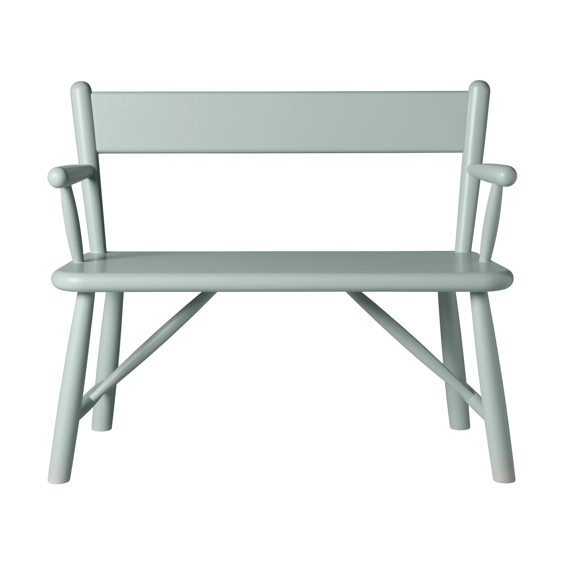 P11 children's bench, Blue grey FDB Møbler