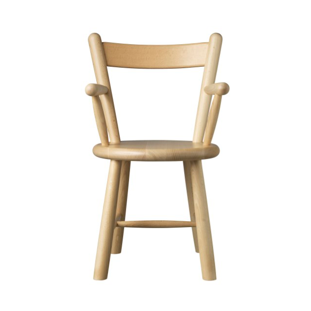 FDB Mobler P9 children's chair Beech nature lacquered
