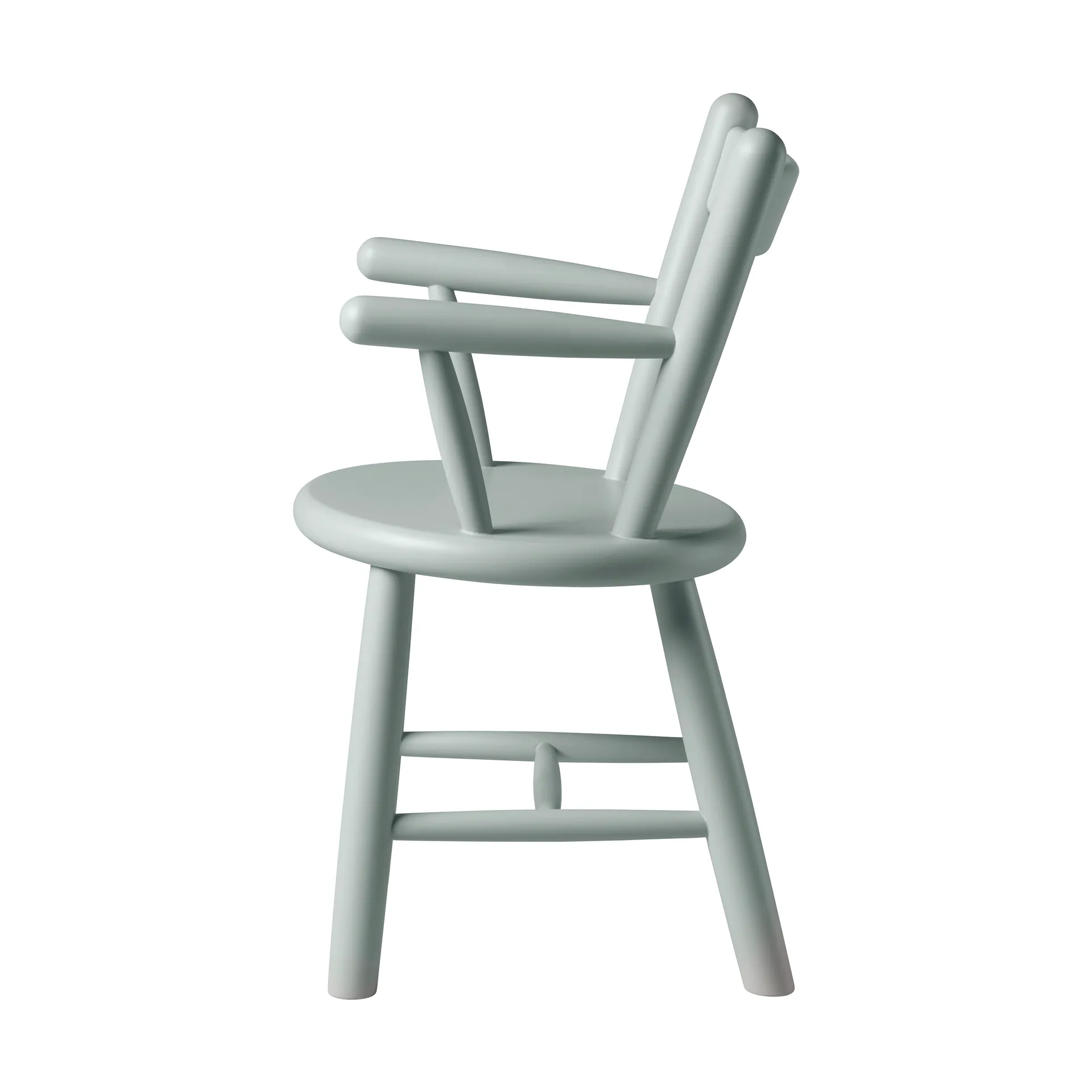 P9 children's chair, Blue grey. FDB Møbler