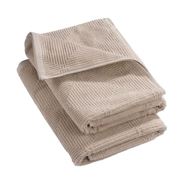 R33 Kirkeby bath towel 2-pack - Rainy day - FDB Møbler