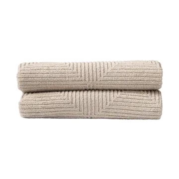 R33 Kirkeby towel 2-pack - Rainy day - FDB Møbler