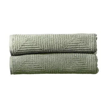 R33 Kirkeby towel 2-pack - Sea spray - FDB Møbler