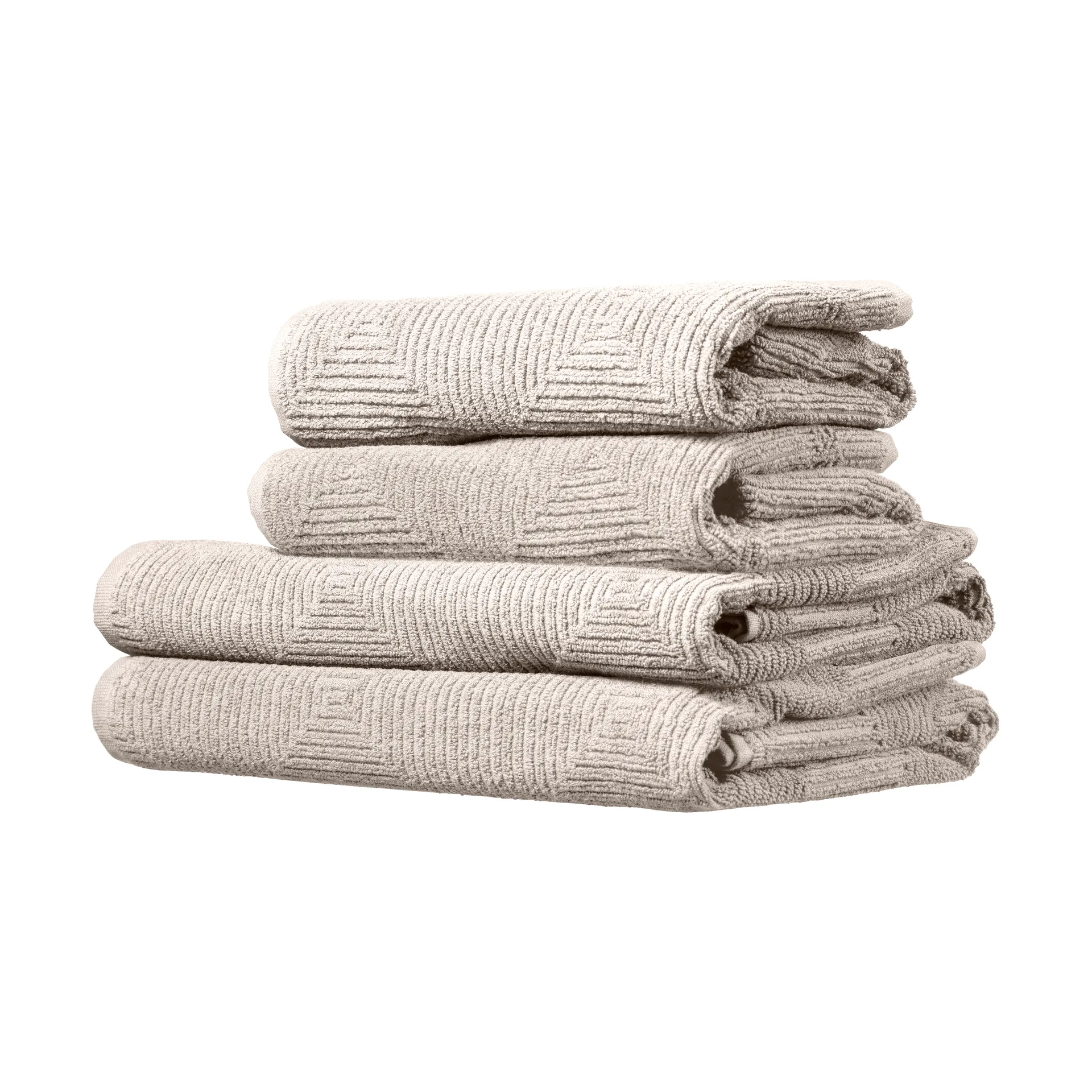 R33 Kirkeby towel set 4 pieces, Rainy day FDB Møbler
