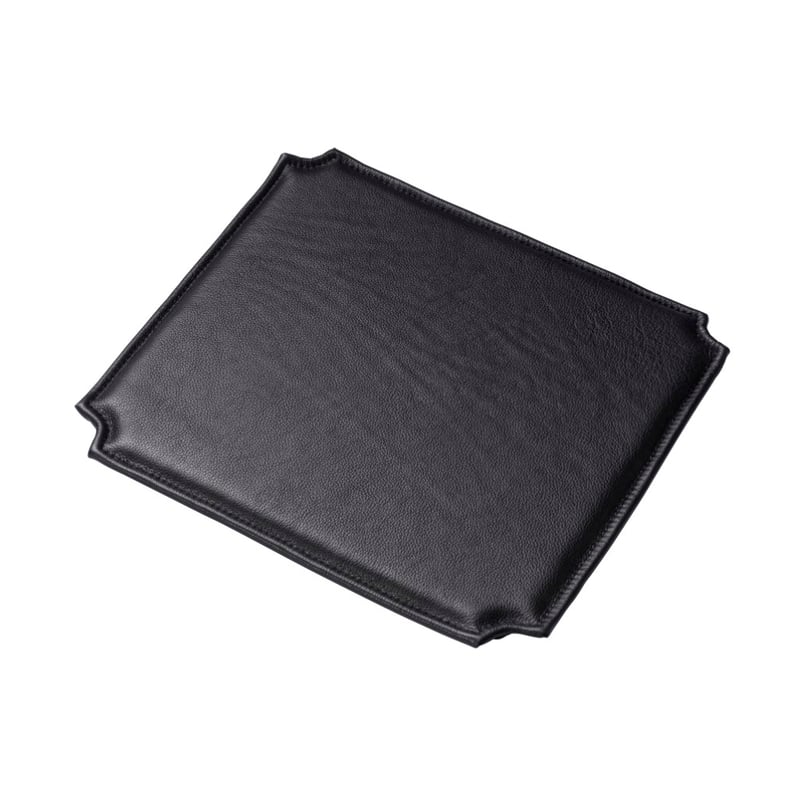 FDB Møbler R5 Nøje J178 seat cushion Black leather