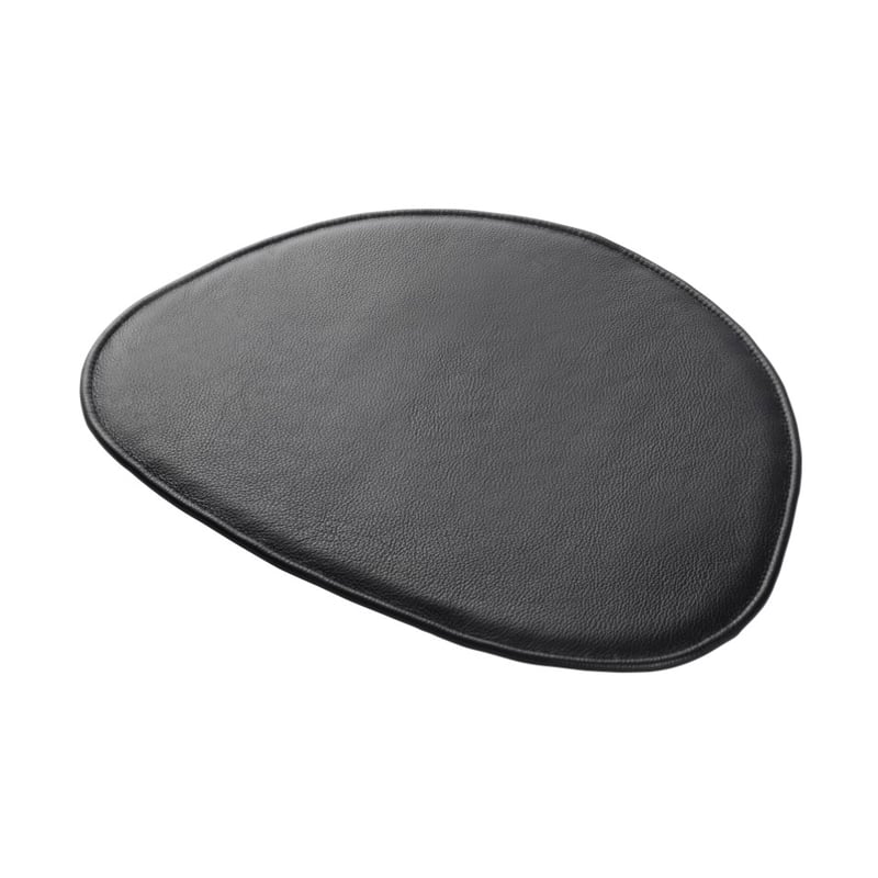 FDB Møbler R5 Nøje J45 seat cushion Black leather