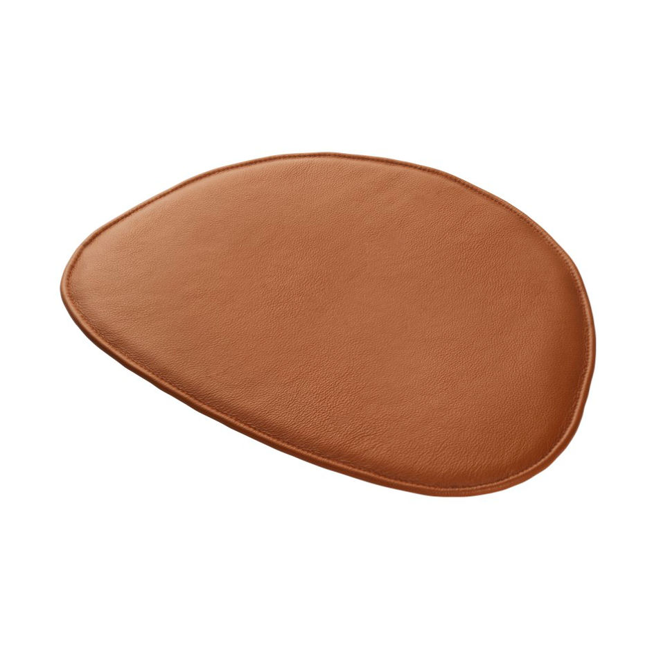 FDB Mobler R5 Noje J45 seat cushion Cognac leather | Scandinavian Design | Seat cushions & pads | Brown