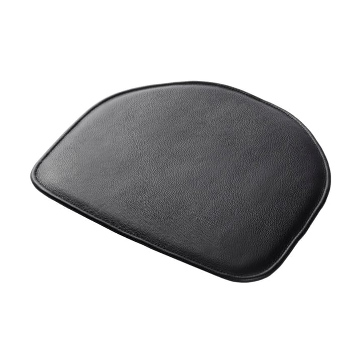 R5 Nøje J46 seat cushion - Black leather - FDB Møbler