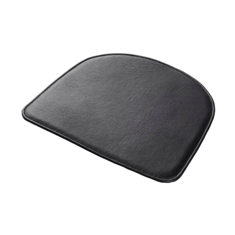 FDB Møbler R5 Nøje J48 seat cushion Black leather