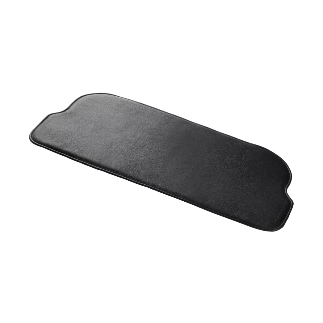 FDB Mobler R5 Noje J52D seat cushion Black leather | Scandinavian Design | Seat cushions & pads | Black