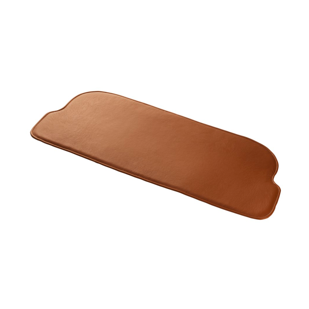 FDB Mobler R5 Noje J52D seat cushion Cognac leather