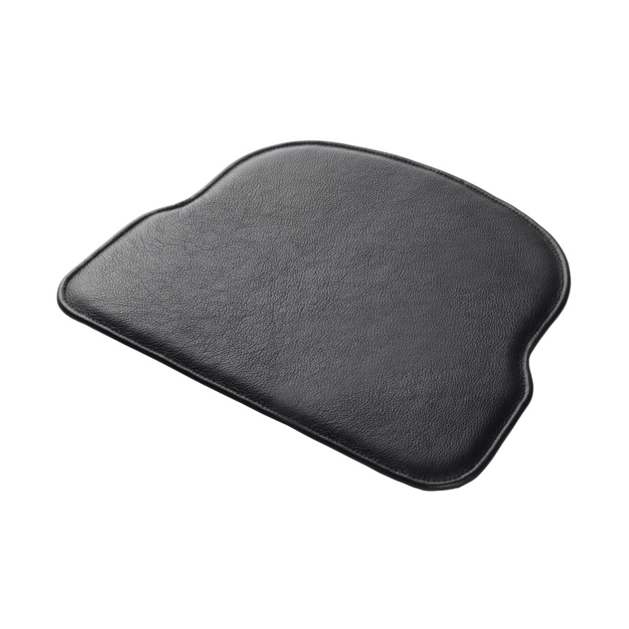 FDB Mobler R5 Noje J52D/J52G seat cushion Black leather