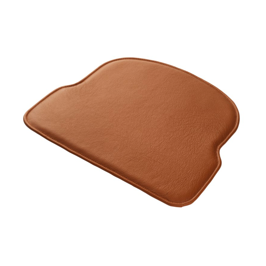 FDB Mobler R5 Noje J52D/J52G seat cushion Cognac leather
