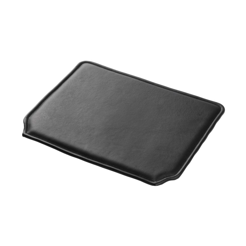 FDB Mobler R5 Noje J80 seat cushion Black leather | Scandinavian Design | Seat cushions & pads | Black
