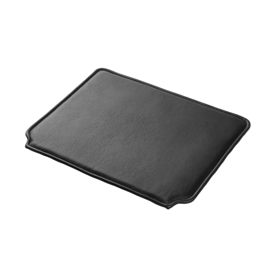 FDB Mobler R5 Noje J82 seat cushion Black leather | Scandinavian Design | Seat cushions & pads | Black