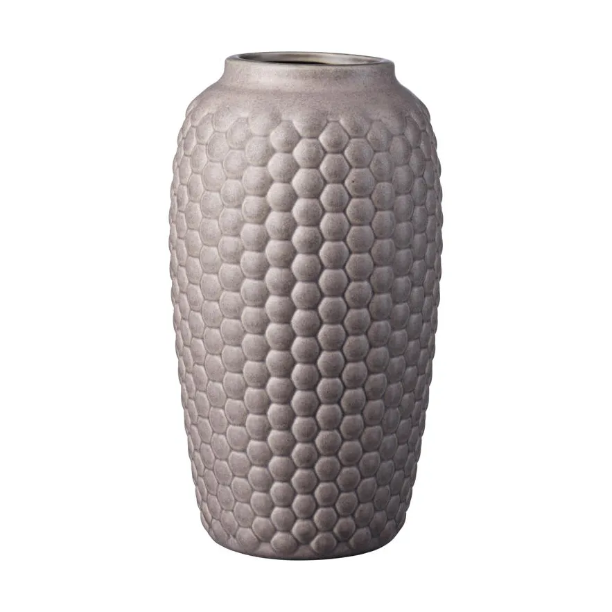 FDB Mobler S8 Lupin vase 28 cm Warm grey | Scandinavian Design | Vases | Grey