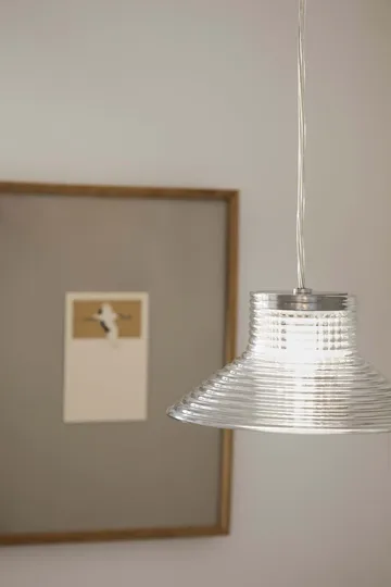 U11 Sletterhage pendant lamp - Aluminium–opal glass - FDB Møbler