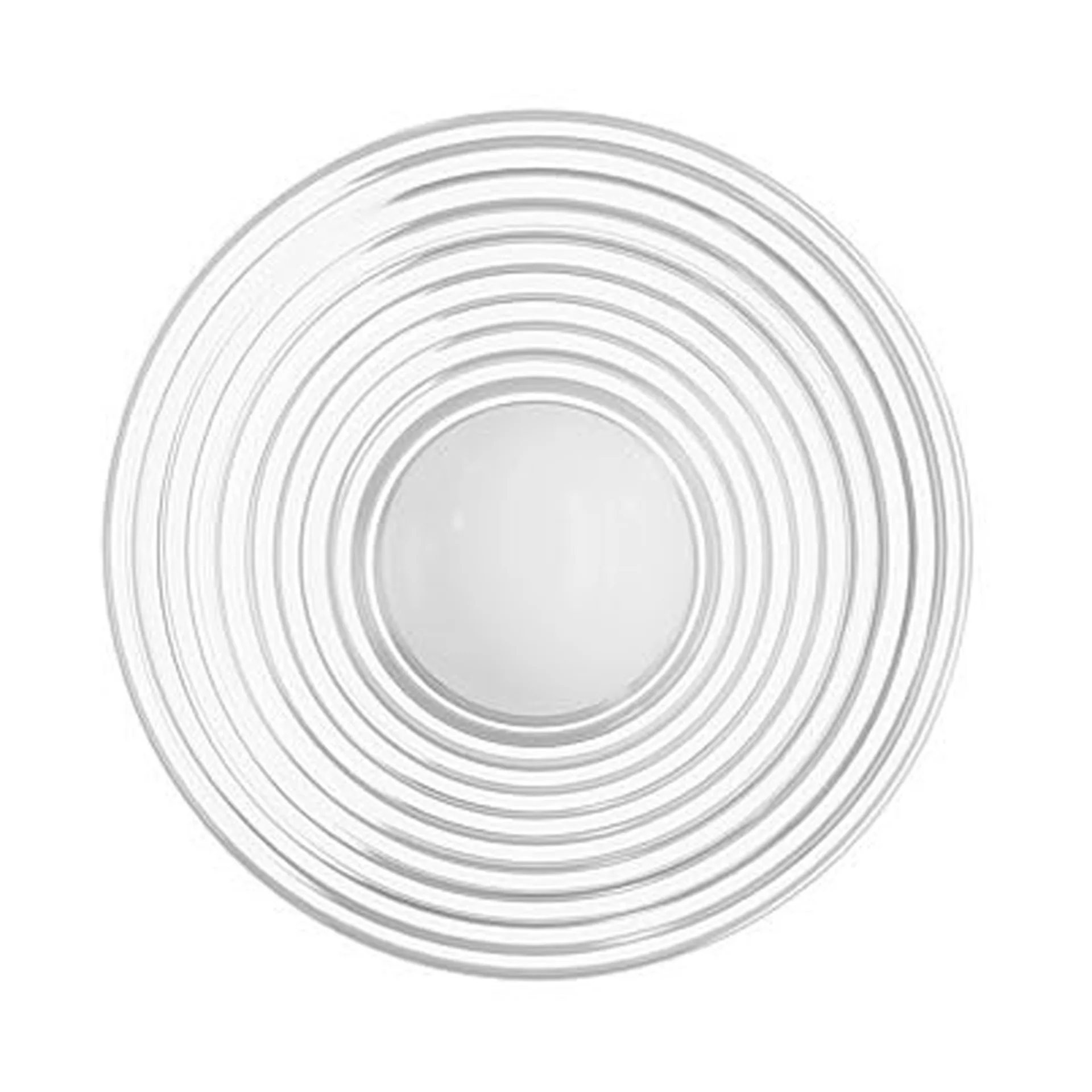 U12 Sletterhage wall lamp, Aluminium-opal glass, fixed installation FDB Møbler