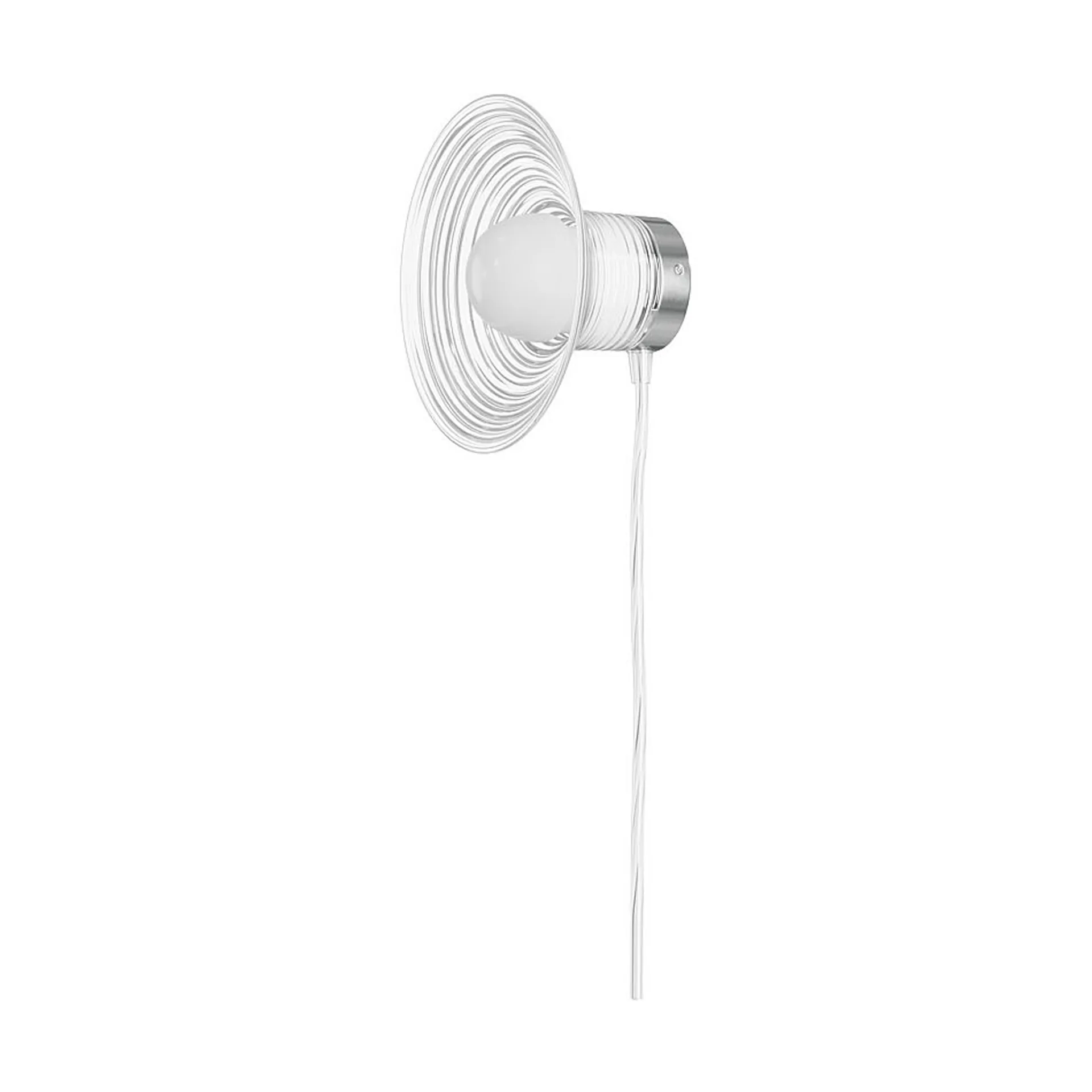 U12 Sletterhage wall lamp, Aluminium–opal glass FDB Møbler