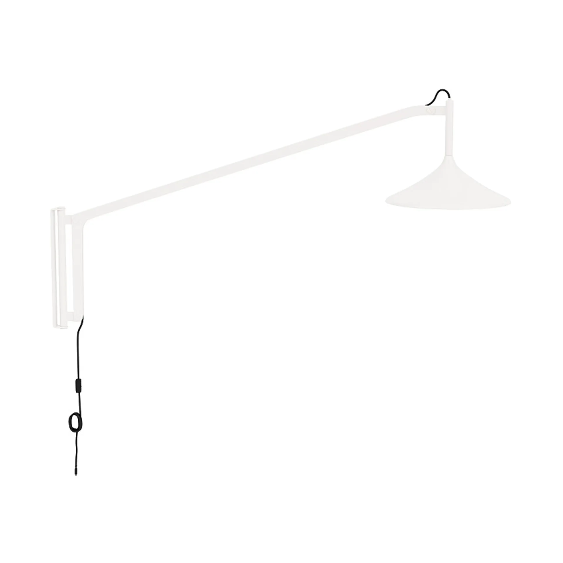 U17 Hasle wall lamp, Oyster white, 134 cm FDB Møbler
