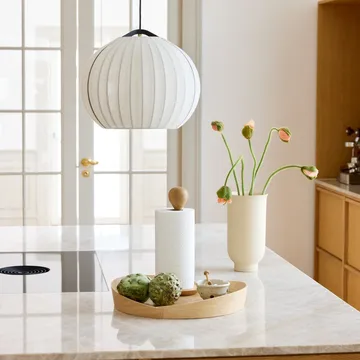 V43 Top tray Ø38 cm - Lacquered oak - FDB Møbler