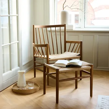 V43 Top tray Ø38 cm - Lacquered oak - FDB Møbler