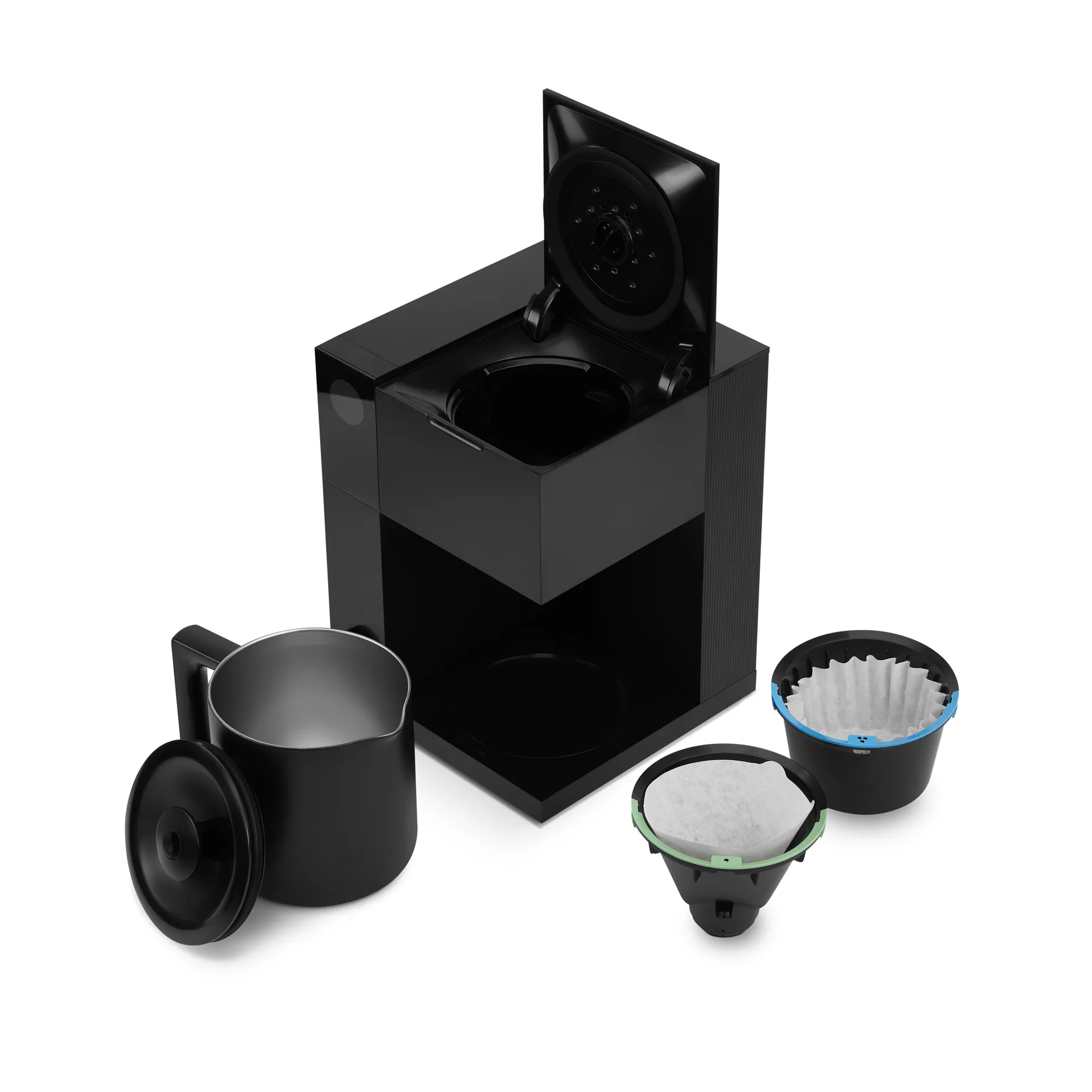 Aiden Precision coffee maker, Matte black Fellow