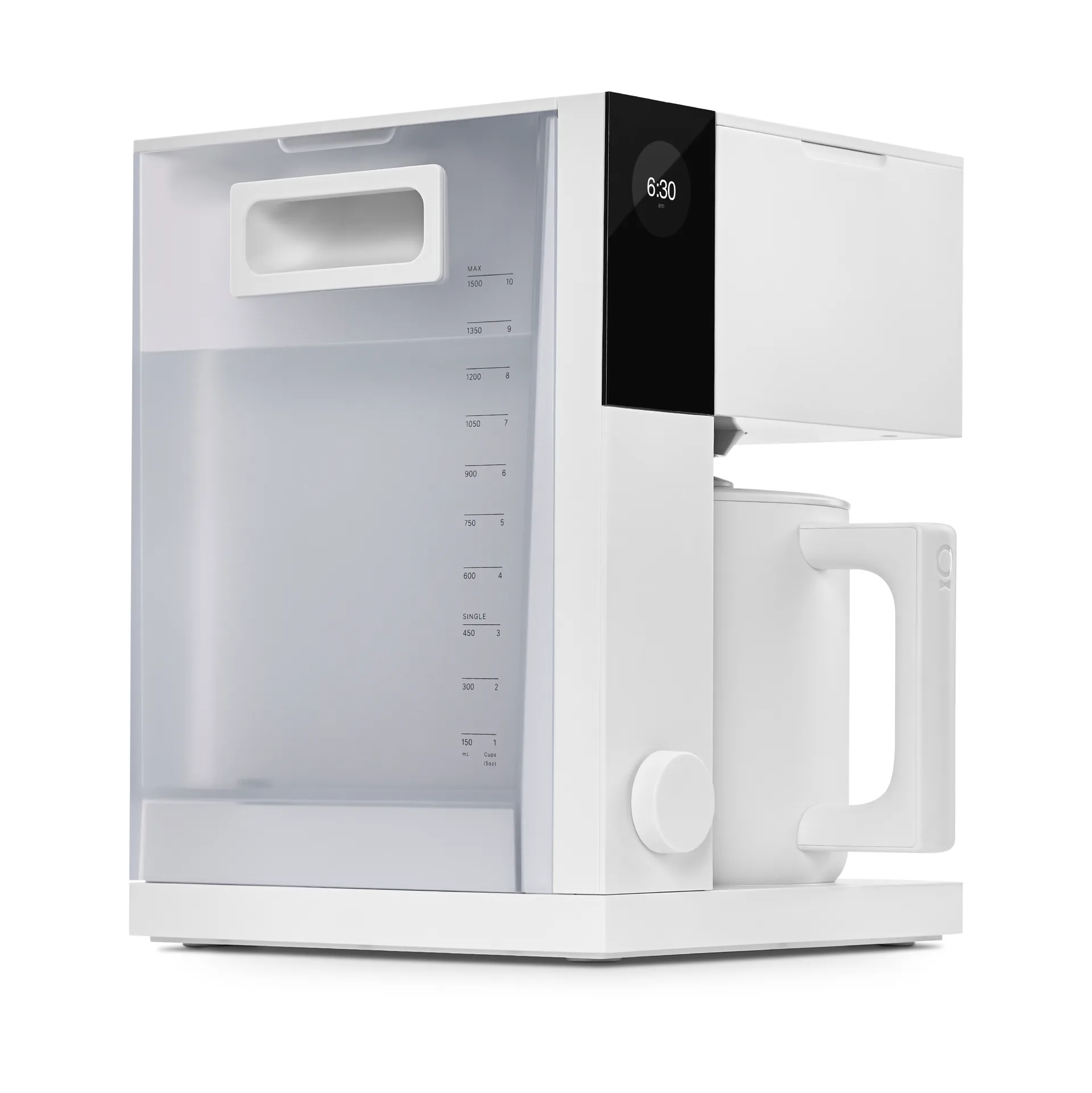 Aiden Precision coffee maker, Matte white Fellow