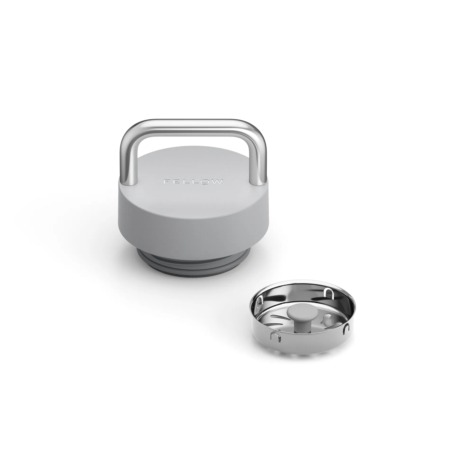 Carter Carry thermos mug 59 cl, Matte grey Fellow