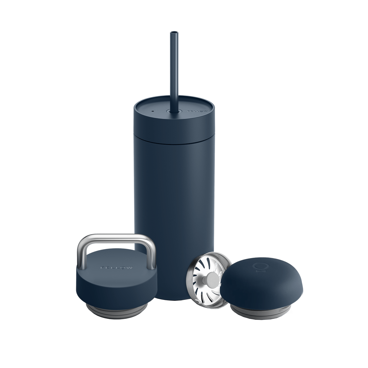 Fellow Carter Move thermos mug 3-in-1 lid set Stone blue