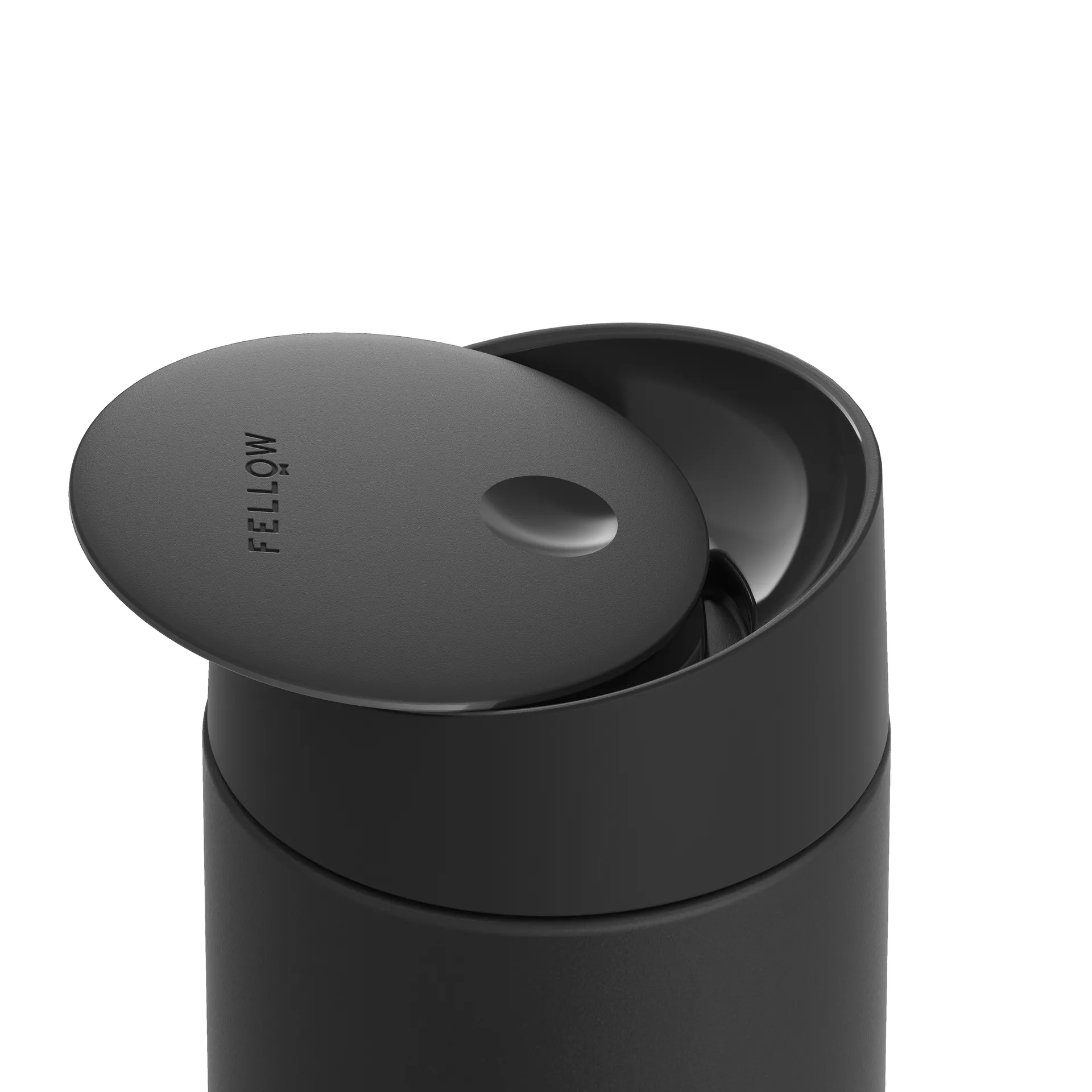 Carter thermos mug with sliding lid 35 cl, Matte black Fellow