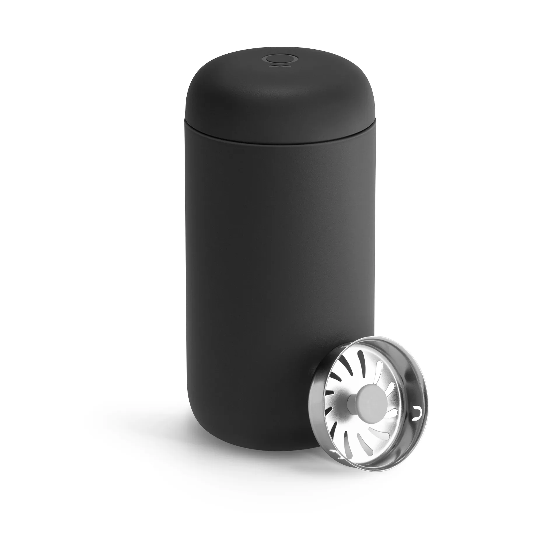 Carter thermos mug with splash guard 35 cl, Matte black Fellow