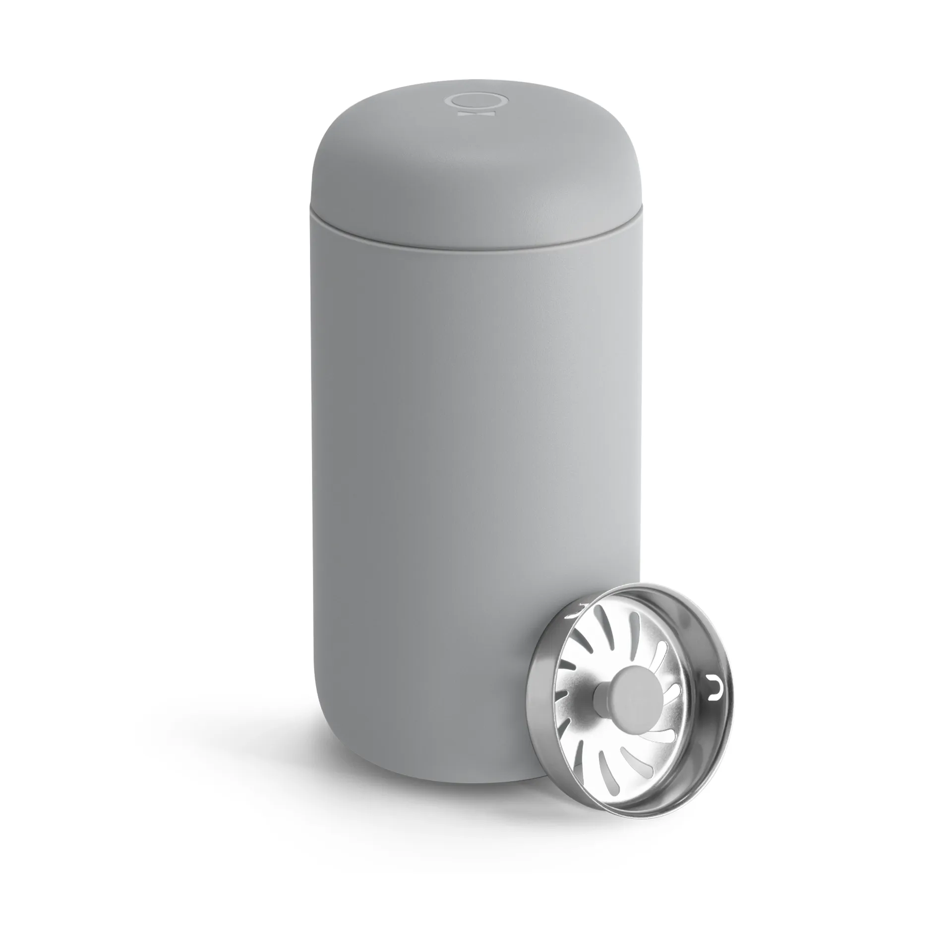 Carter thermos mug with splash guard 35 cl, Matte grey Fellow