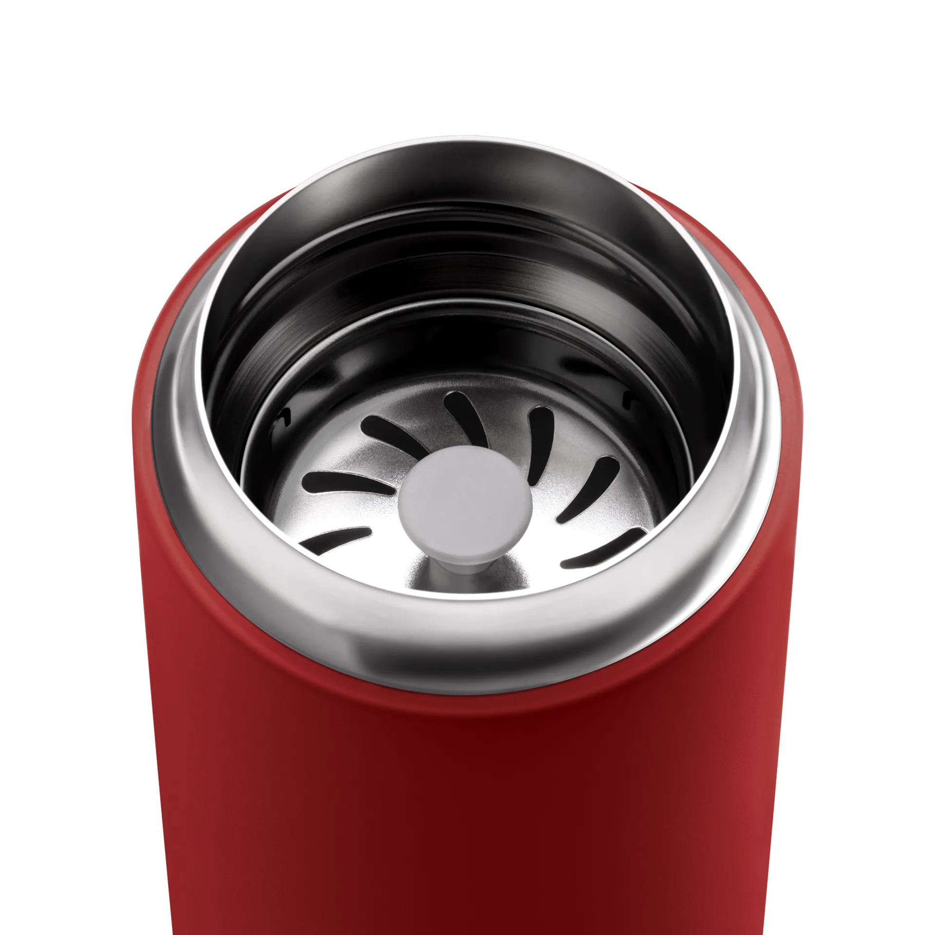 Carter thermos mug with splash guard 35 cl, Really red Fellow