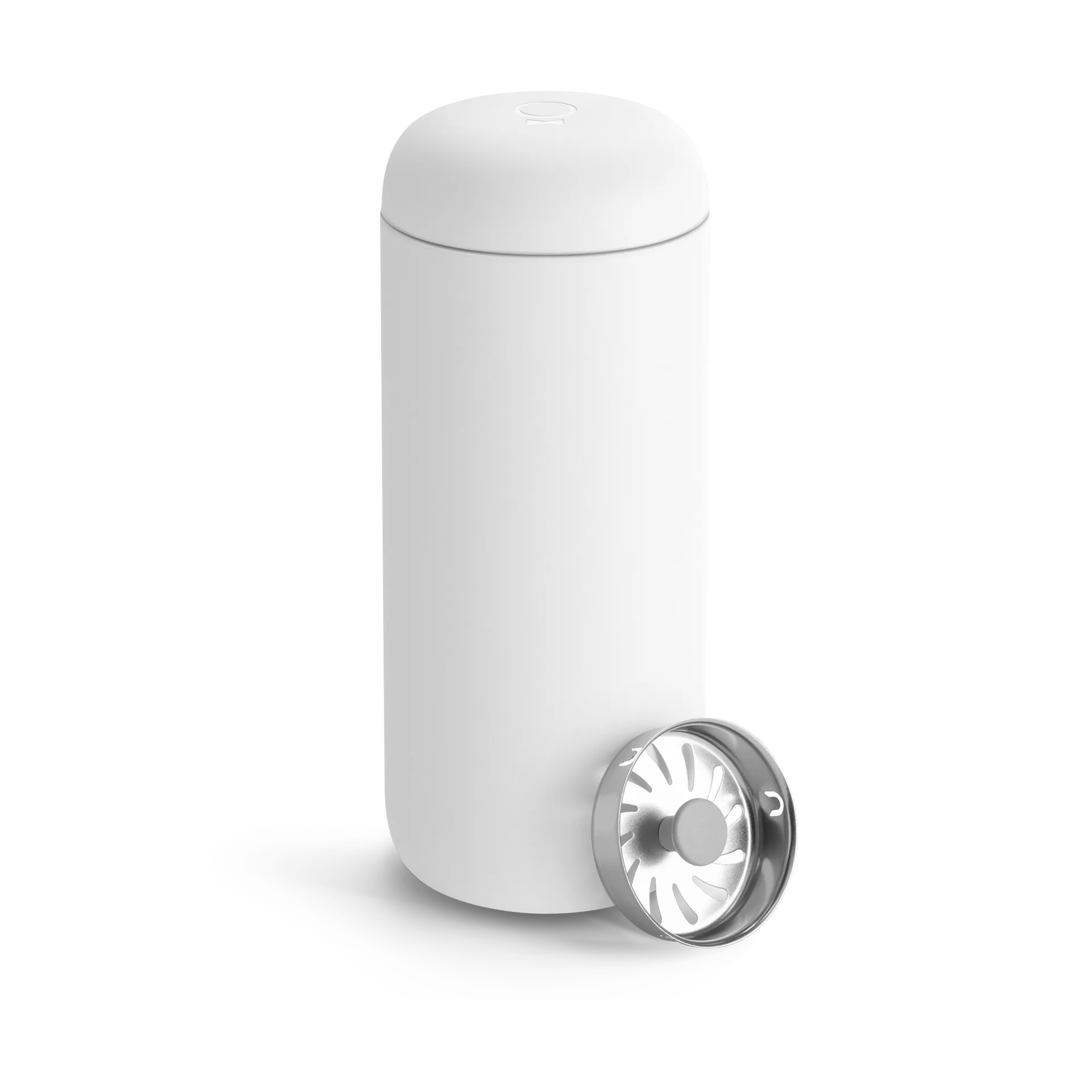 Carter thermos mug with splash guard 47 cl, Matte white Fellow