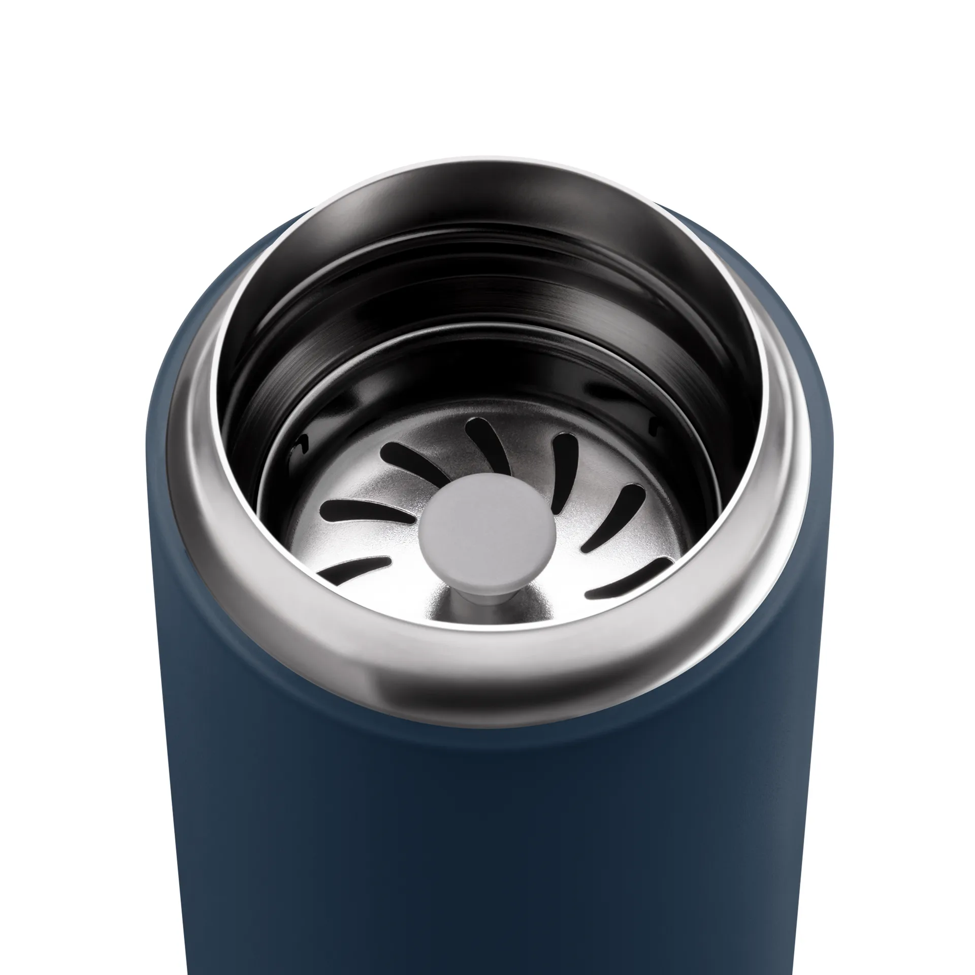 Carter thermos mug with splash guard 47 cl, Stone blue Fellow