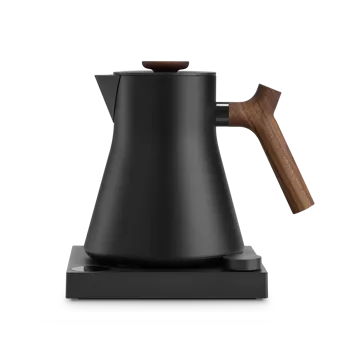 Corvo EKG Pro electric kettle 0.9 L - Matte black-walnut - Fellow