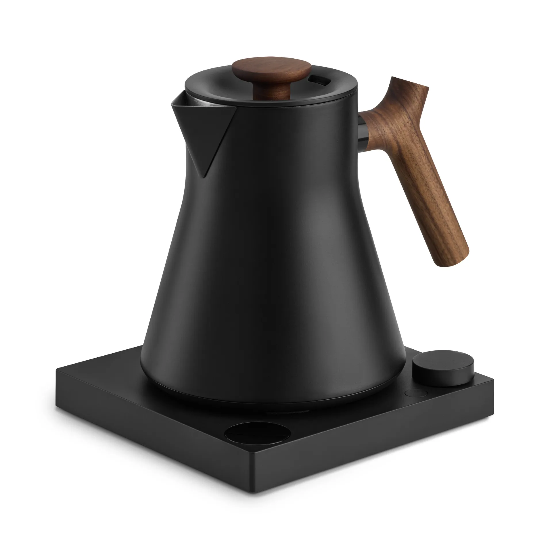Corvo EKG Pro electric kettle 0.9 L, Matte black-walnut Fellow