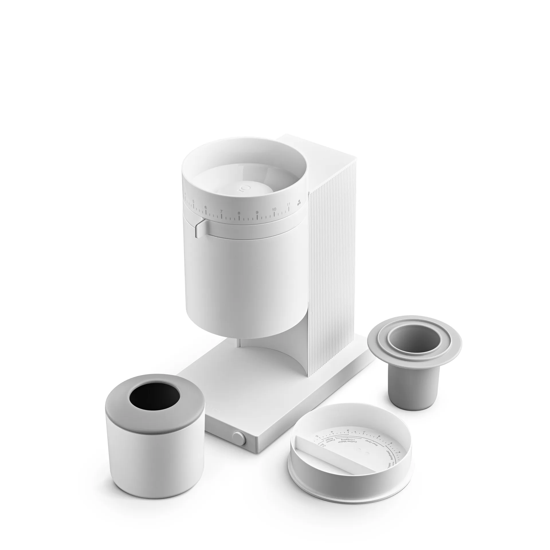 Opus Conical Burr coffee grinder, White Fellow