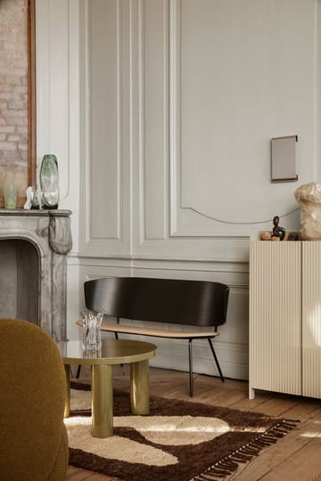 Abstract rug brown-off-white - 120x180 cm - Ferm Living