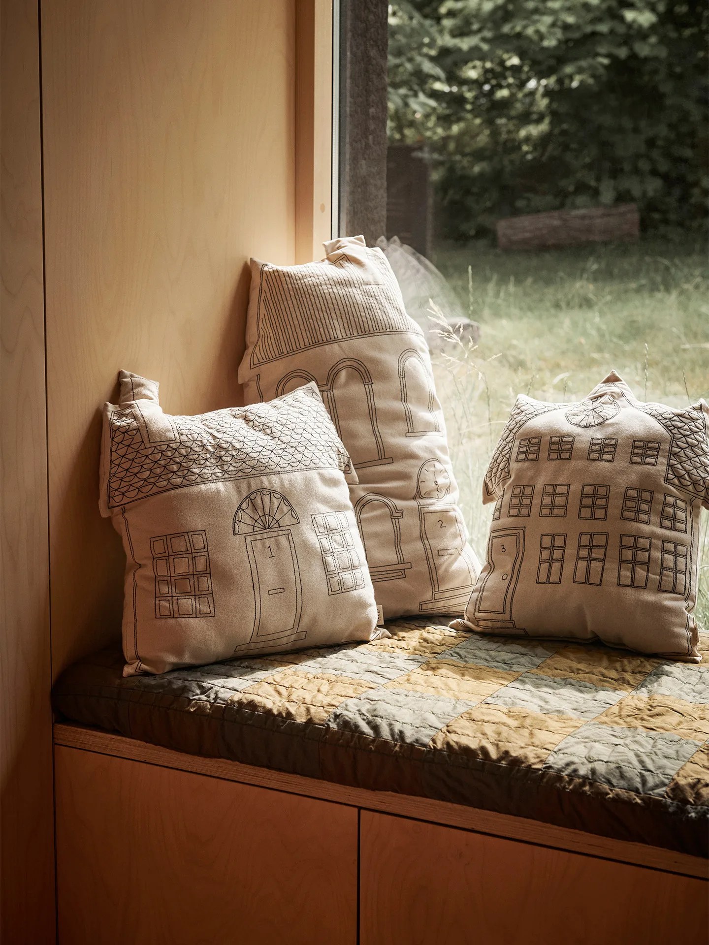 Adobe cushion 37x64 cm from Ferm Living - NordicNest.com