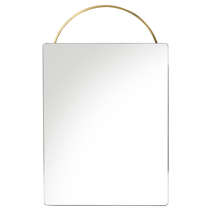 Adorn Brass mirror 53x35 cm - Brass - ferm LIVING