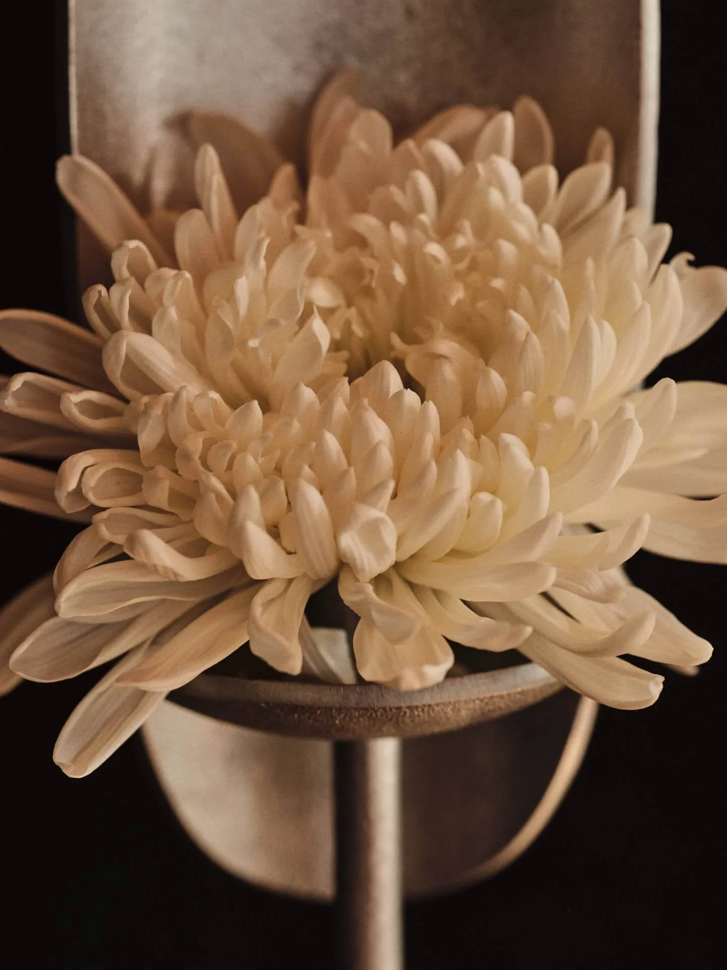Agapé floor candleholder, Aluminium Ferm Living