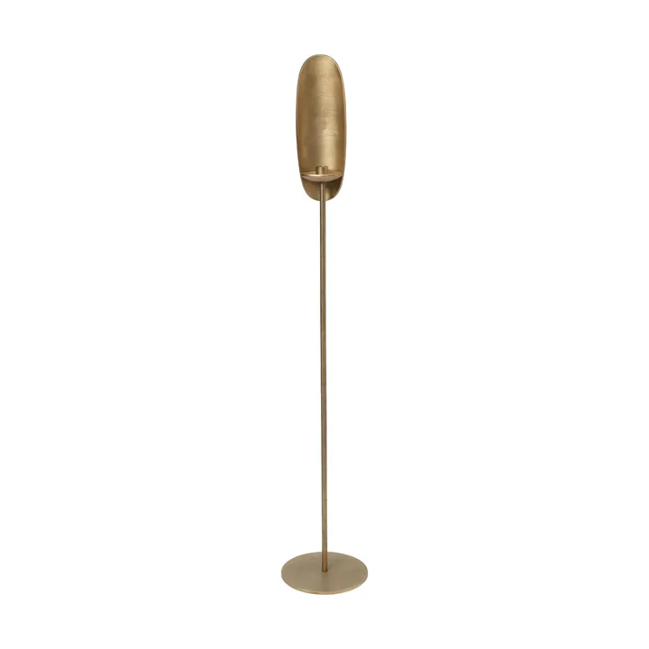 Agapé floor candleholder - Brass finish - Ferm Living