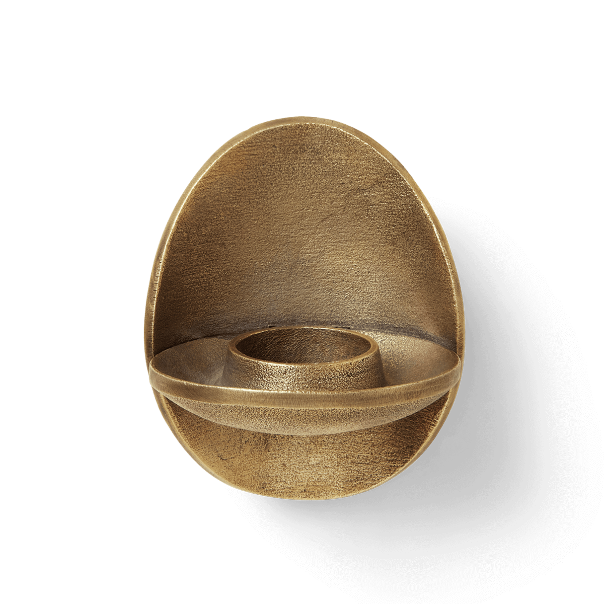 Ferm Living Agapé tealight holder wall Brass finish